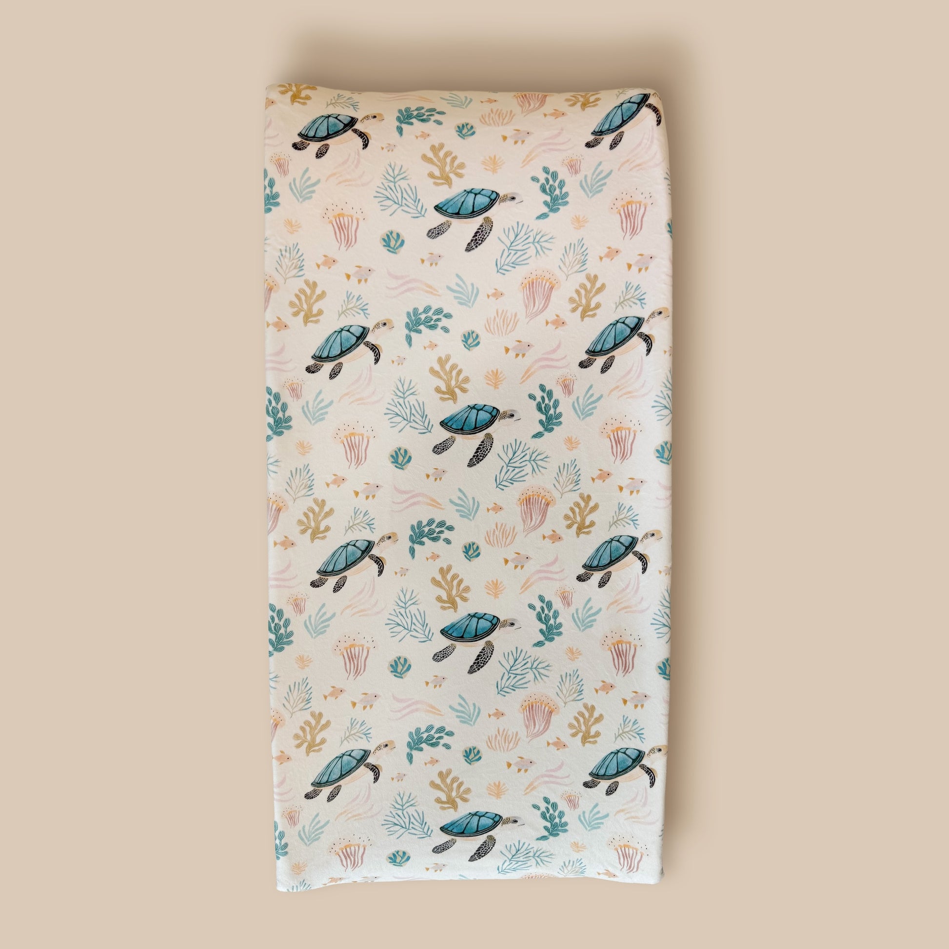 Sea Turtles Changing Pad Cover